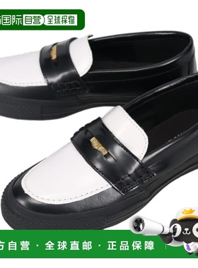 日本直邮Converse All Star Coin 乐福鞋 黑色/白色