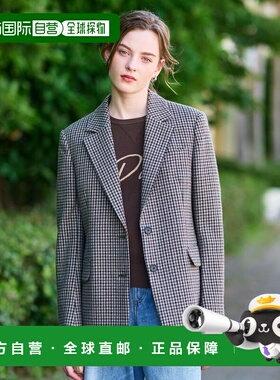 1h可退 日本直邮DRESSTERIOR 女装 尾州国产羊毛混纺 修身英伦风