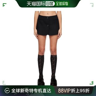 艾克妮 女士黑色 Acne Tailored 短裙 Studios 香港直邮潮奢