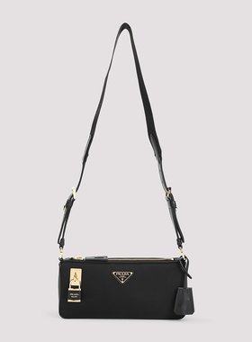 PRADA 女士单肩包 1BC234VNDO2C8QF0002 SS2025 黑色