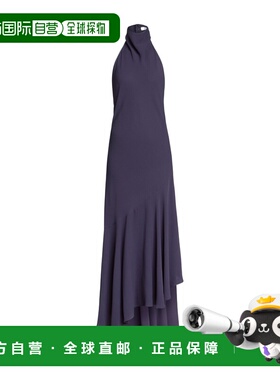 1h可退 香港直邮Alaia 挂脖长裙 AA9R2816W123C