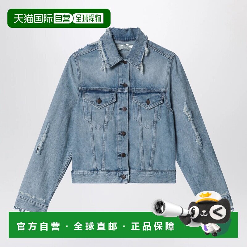 1h可退 香港直邮ACNE STUDIOS 女士外套 A90714DE228 SS2026 浅蓝图片