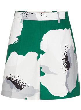 Valentino 花卉图案百慕大短裤 4V0RDD12A2L