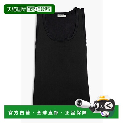 香港直邮Simkhai 女士 Faro 缎面拼块弹性针织背心 2242157QBLACK