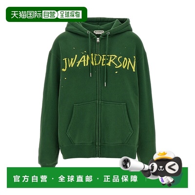 1h可退 香港直邮J.W. Anderson 女士 JW Anderson 標誌印花拉鍊連