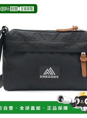 【日本直邮】Gregory格里高利 单肩挎包 08J*29305 黑色新款