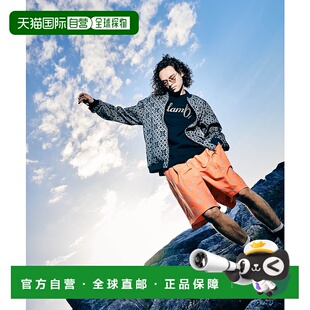 GB0224 1h可退 闪亮Logo图案运动夹克 男女同款 CS0 日本直邮glamb