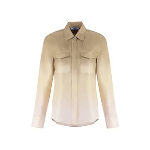 SS2024 PRADA P413HSOOO14J3F0065 绿色 女士衬衫