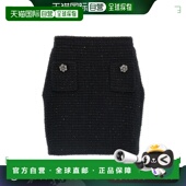 香港直邮SELF AW2024 SC24007SKBBLACK PORTRAIT 女士半身裙