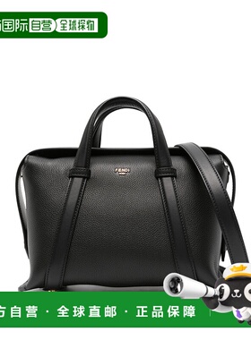 香港直邮FENDI 女士斜挎包  8BL152APZAF0KUR AW2024黑色手提包