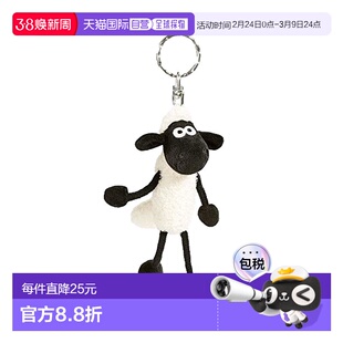 【日本直邮】Nici礼祺钥匙圈肖恩卡通造型装饰10cm 33098挂件