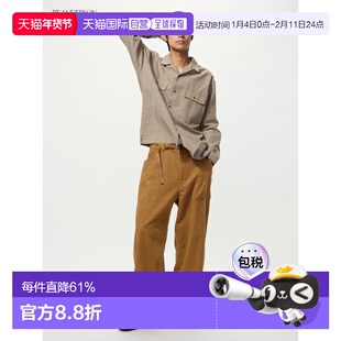 日潮跑腿UNIQLO优衣库 灯芯绒工作裤休闲裤 479817