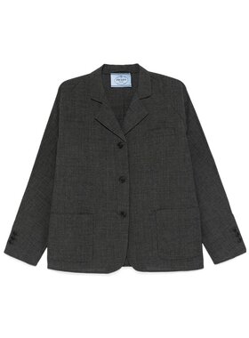 PRADA 女士西服 P557PY17N1SOOOF0480 SS2025 灰色