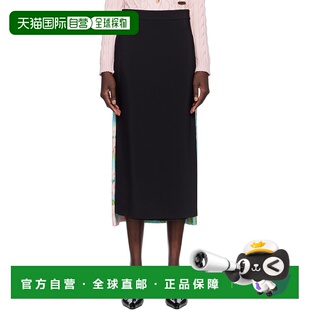 女士 蓝色 香港直邮潮奢 Crêpe 莫斯奇诺 黑色 Sat Moschino