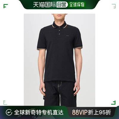 香港直邮潮奢 BOSS 波士 男士 men Boss Polo衫 50494697