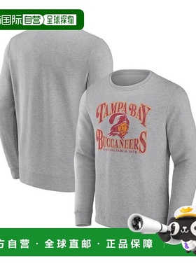 1h可退 【美国直邮】Fanatics 男士品牌灰色坦帕湾海盗队复古风格