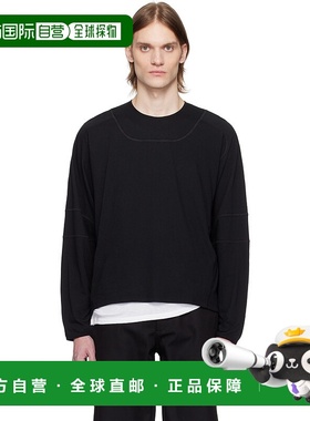 1h可退 香港直邮潮奢 GR10K 男士 黑色 Light Interlock 长袖 T