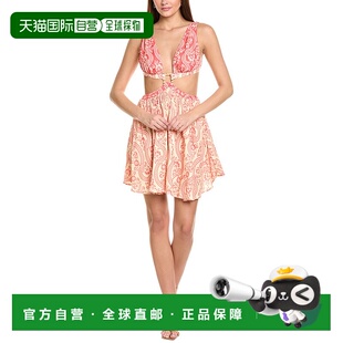 自营 Agua Bendita Tout 迷你连衣裙 - 红色 美国奥莱直发