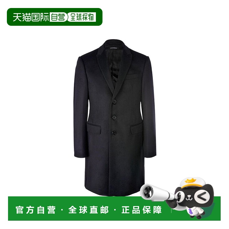 香港直邮Emporio Armani 长袖大衣 41LMA01909阿玛尼羊毛羊绒