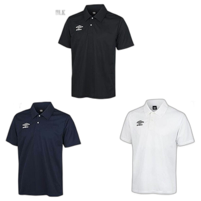 日本直邮 UMBRO 男式干 Polo衫足球服上衣 Polo衫蓝 UMBRO UAS730