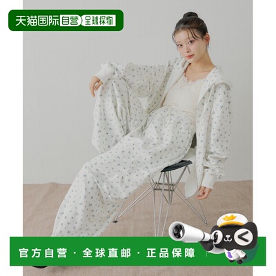 1h可退 日本直邮Chico 女装 宽松版型 阔腿卡其裤 蕾丝装饰 CHZ10