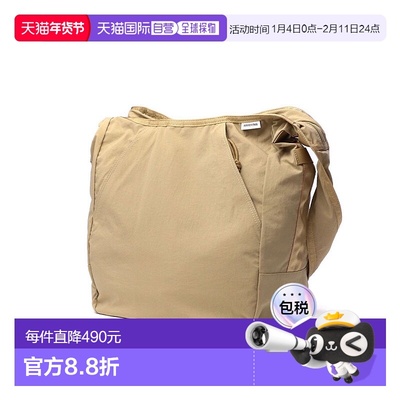 日本直邮BRIEFING 男士女士大容量斜挎尼龙单肩包 COURIER COLLEC