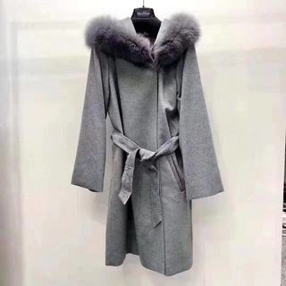 Max Mara MANGO束腰带大衣 MANGO