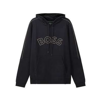 HUGO BOSS 雨果博斯/男士连帽长袖logo卫衣运动衫男装/SOODY24538