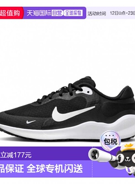 日本直邮Nike 革命 7 GS 儿童运动鞋 [FB7689 003] 黑色×白色