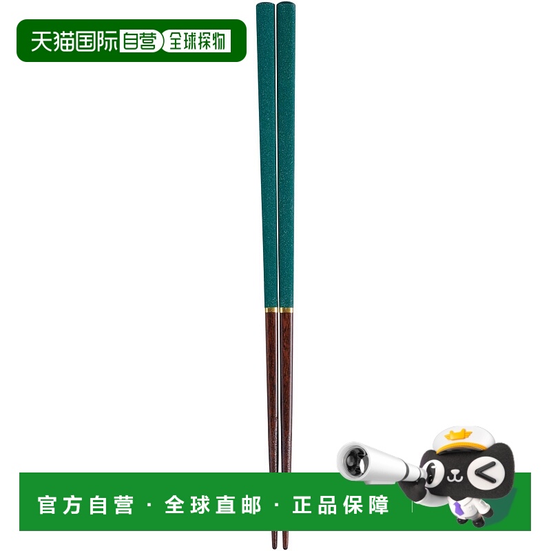 【日本直邮】Kawai Gokukan 漆筷子 绿色 23厘米 117683卡瓦依