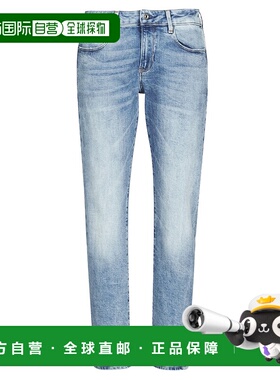 欧洲直邮G-Star Raw 女士 KATE BOYFRIEND WMN 蓝色 直筒裤牛仔裤