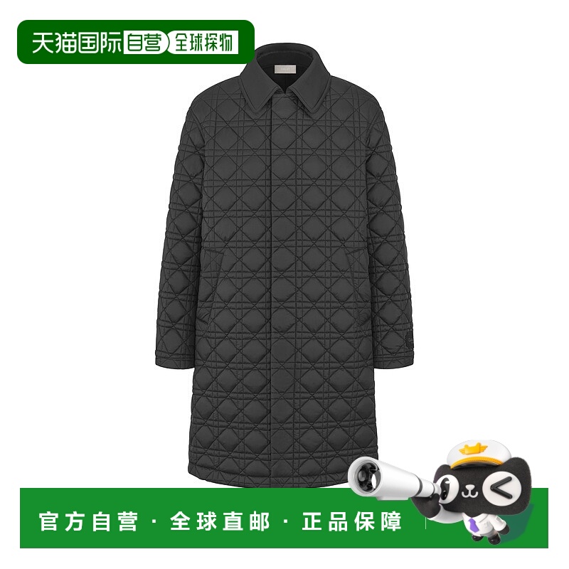 自营欧洲直邮Dior/迪奥 男士Cannage 格纹大衣