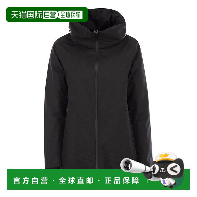 香港直邮HERNO 女士夹克 PI002159D128419300 AW2025 黑色 A-shap