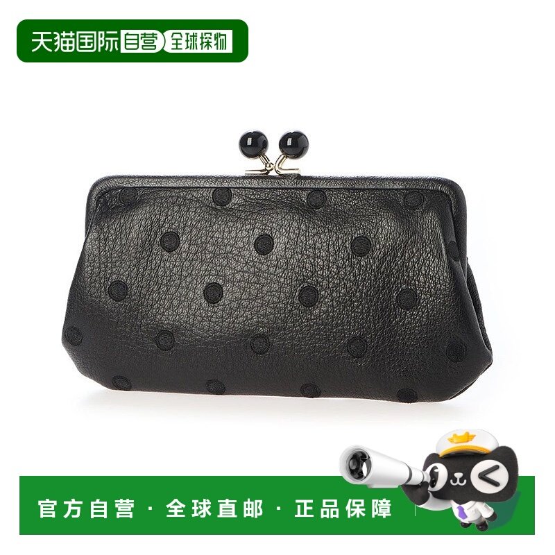 【日本直邮】Perche 亚克力球包（黑点）钱包羊皮手拿包