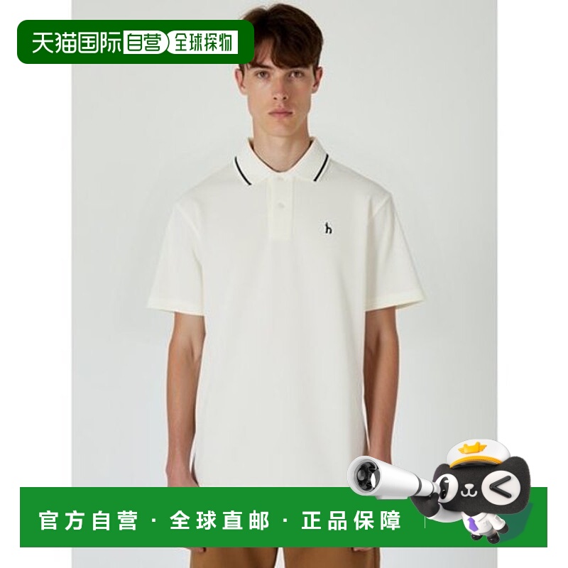 韩国直邮HAZZYS Hedges 男士 [清仓][稳定销售] 白色图案棉质混纺