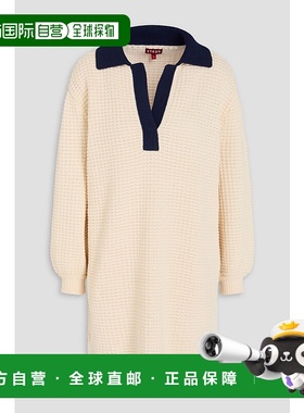 1h可退 香港直邮潮奢 Staud 女士 Altea 钩花棉混纺迷你连衣裙 R2