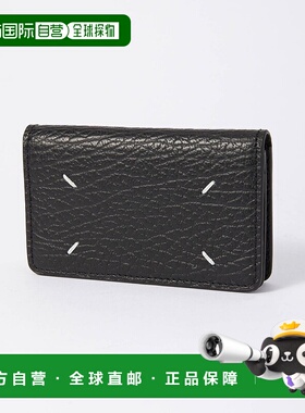 日本直邮 SA3VX0008 女士皮革卡套 黑色[P4455] 卡套卡包