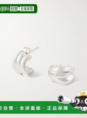 1h可退 香港直邮潮奢 Completedworks 女士 再生银色耳环 R2224SI