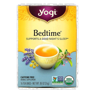香港直发Yogi Tea草本茶无咖啡萃取芳香助于睡眠舒缓放松24g