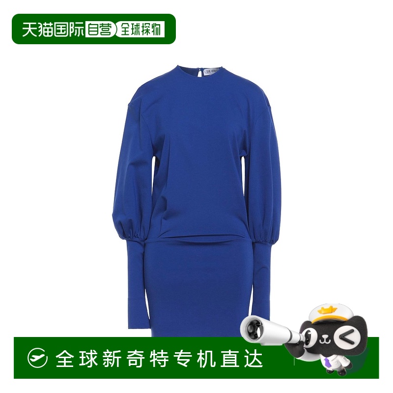 1h可退 香港直邮潮奢 The Attico 女士 短款连衣裙 blue蓝色 舒适