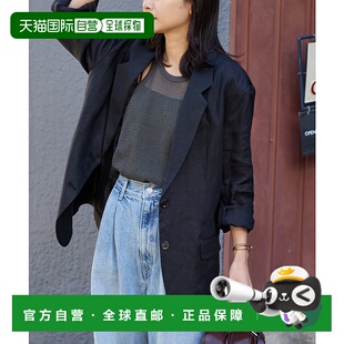 1h可退 日本直邮JOURNAL STANDARD女装全麻宽松衬衫外套 25010400