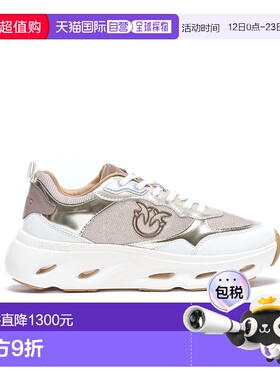 香港直邮PINKO 女士运动鞋 SS0167P144Z22 SS2026 金色 Platinum