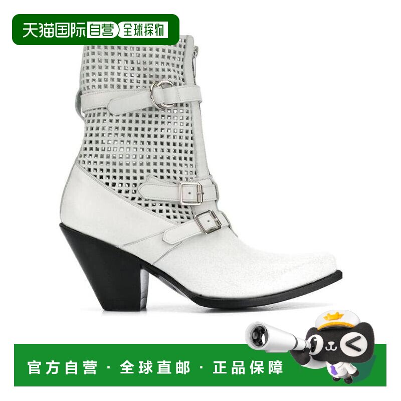 1h可退 香港直邮CELINE 女士高跟鞋 32963300201BC SS2019 白色 B图片
