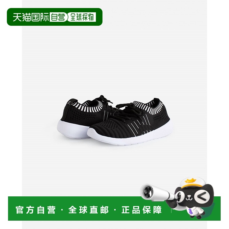 自营 danskin女童 Energy 系带运动鞋（黑色） - 黑色 美国奥莱直