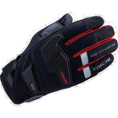 【日本直邮】RS太极 DRYMASTER-FIT 边防雨手套 黑色/红色 XL