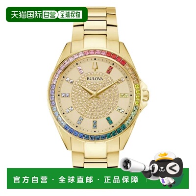 自营Bulova Women's Phantom Gold Dial Watch - gold 美国奥莱直