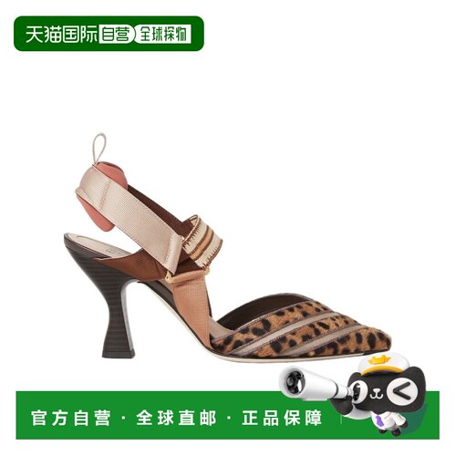 香港直邮Fendi Colibrì 露跟鞋 8J8805AY9X高跟女鞋凉鞋