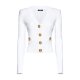 Balmain 纽扣针织开衫 CF1KL007KB07