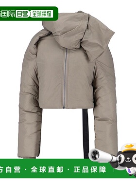 香港直邮RICK OWENS 女士羽绒服 DS02E7727NP88 AW2025 灰色