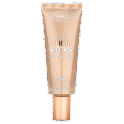 香港直邮欧莱雅,True Match, Lumi Glotion, 902 Light Glow正品